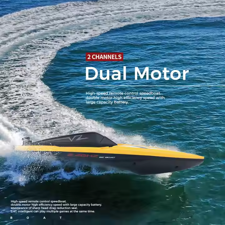 High-Speed RC Boat – Remote Control Racing Ship 2.4GHz