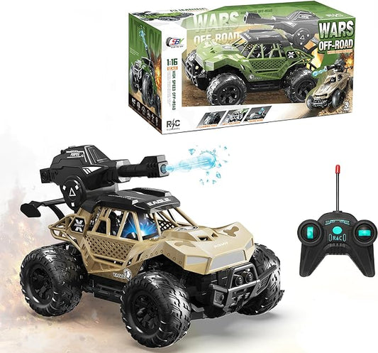 Remote Control Off-Road Car Toys Shooting Water Bullets