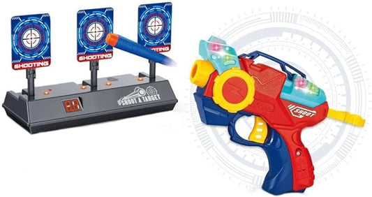 Electronic Shooting Target with Gun